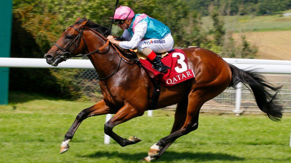 Expert Eye runs out an impressive winner of the Vintage Stakes at Glorious Goodwood