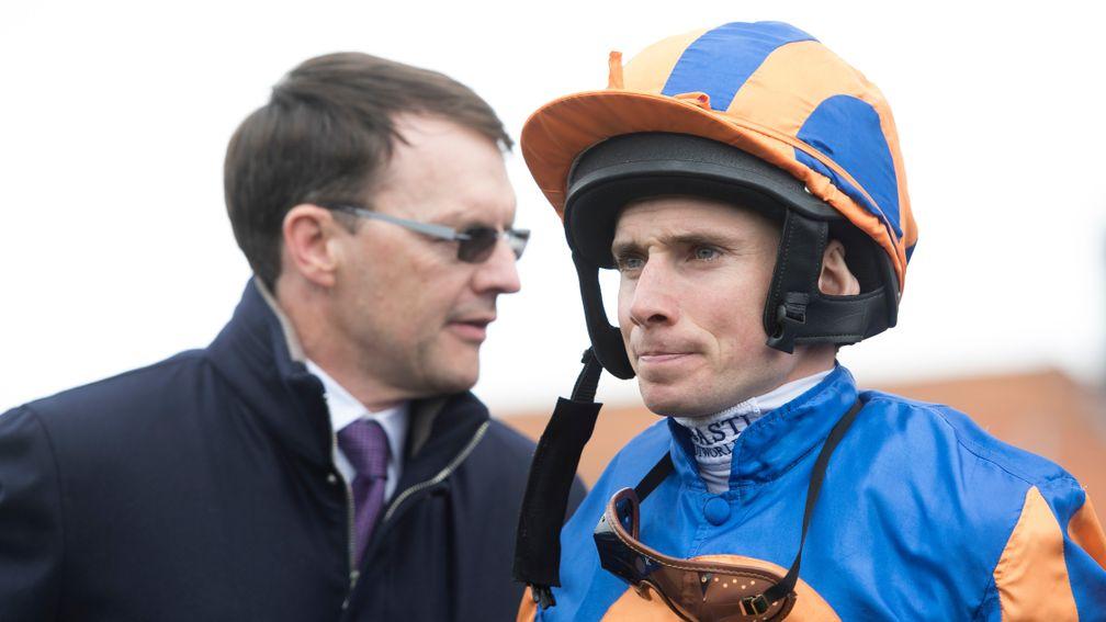 Aidan O'Brien and Ryan Moore: team up with Anthony Van Dyck
