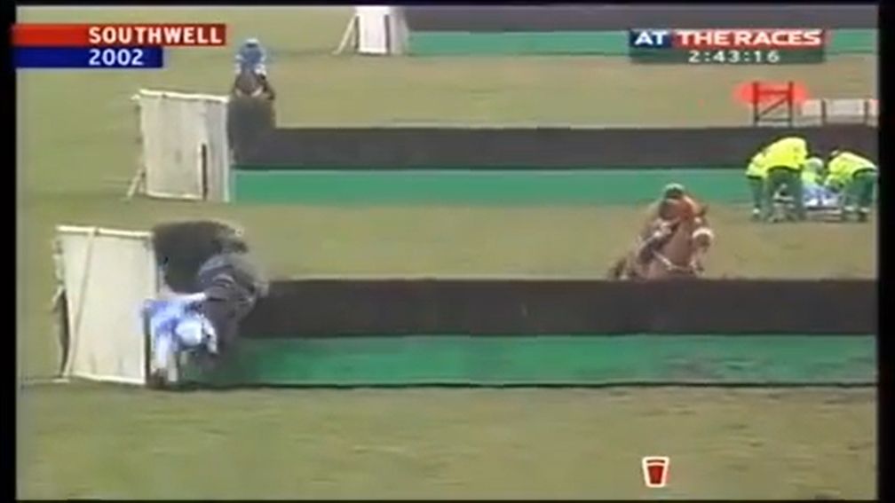 A drama-filled contest at Southwell described as 'the most amazing race' by AP McCoy