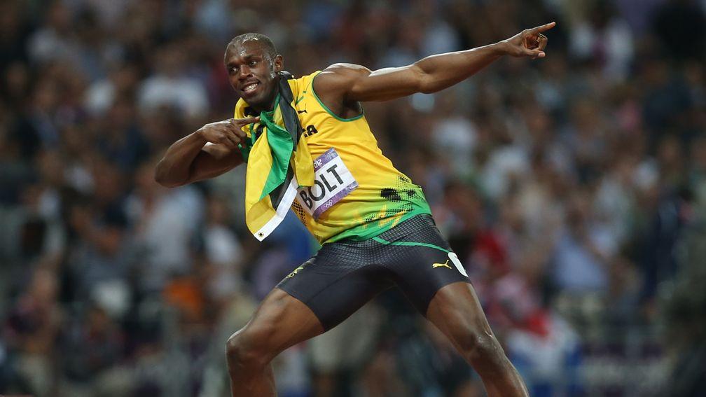 Starman has more than a touch of Usain Bolt (above) about him according to Ed Walker