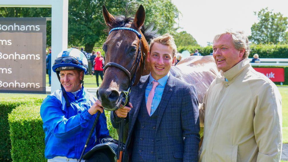 Jim Crowley (left): 'The stiff mile at Ascot should be to Baaeed's liking'
