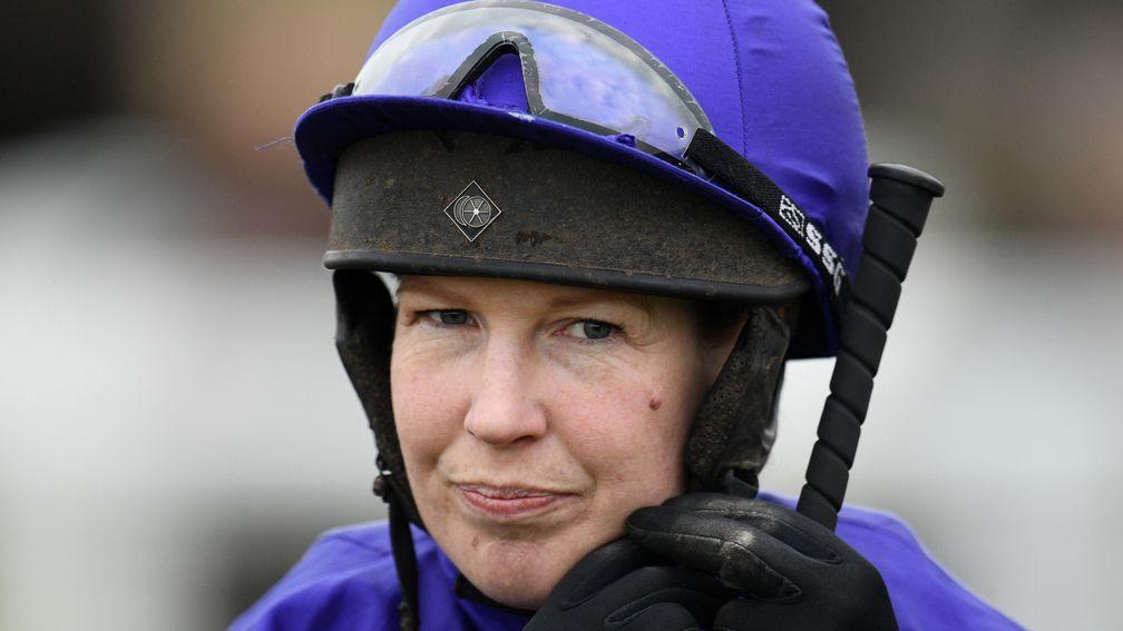 Lucy Gardner: taking a few easy days after Fontwell tumble