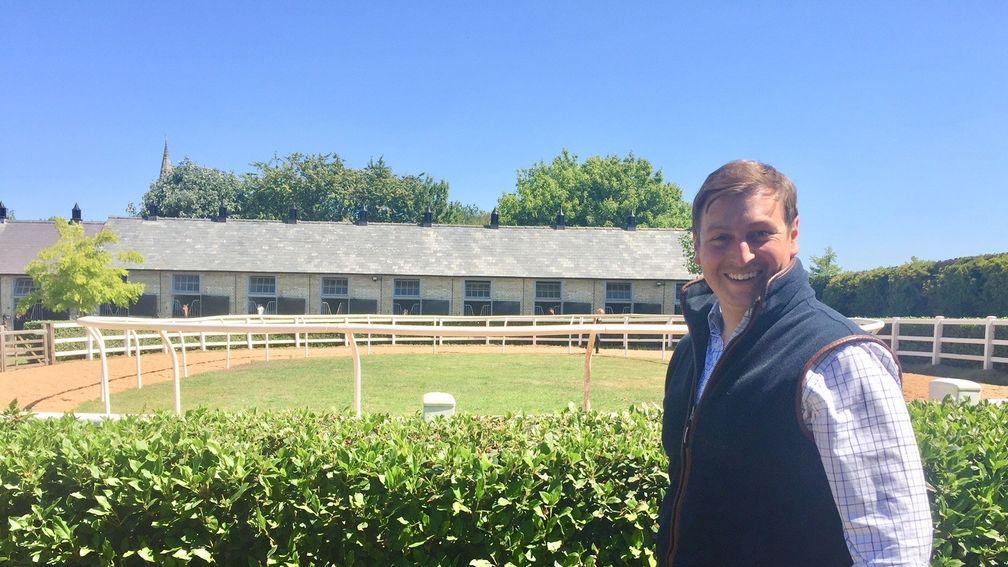 Richard Spencer : at his new yard Sefton Lodge