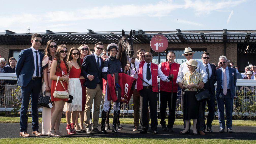 Connections with Latrobe in the winner's enclosure
