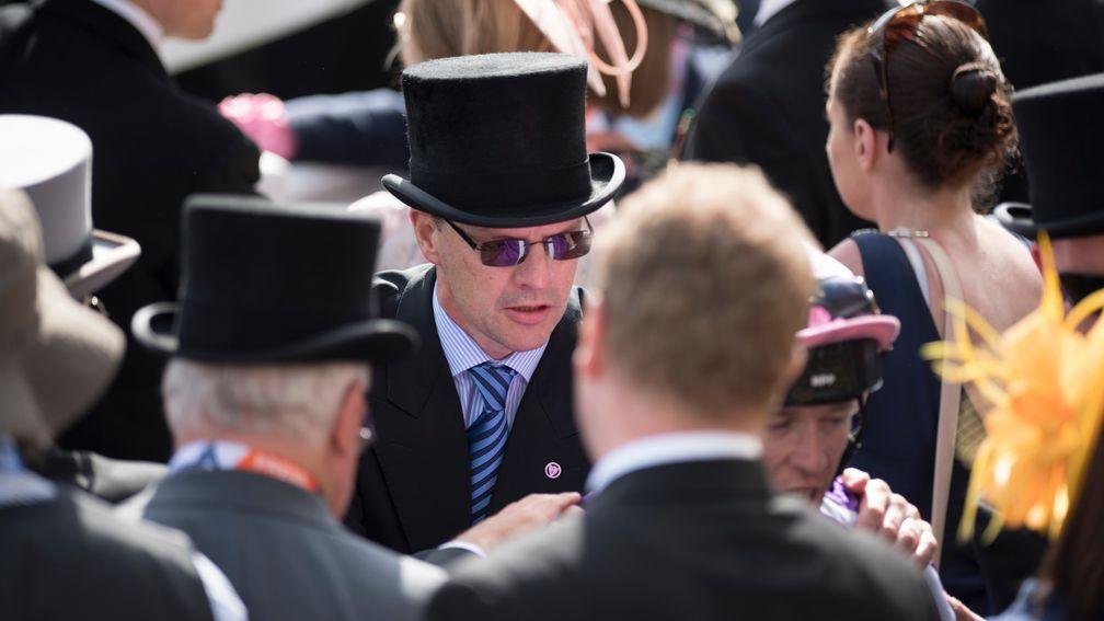 Aidan O'Brien: two-handed in the King's Stand