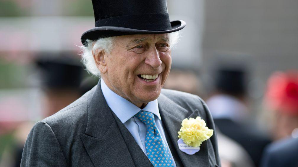Sir Evelyn de Rothschild after the Hardwicke StakesAscot 23.6.18 Pic: Edward Whitaker