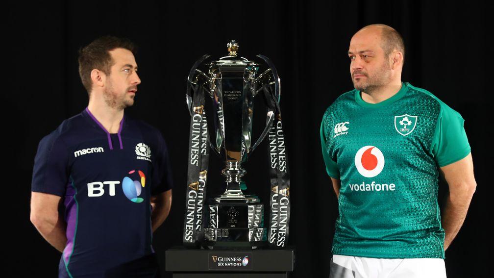 Captains Greig Laidlaw and  Rory Best