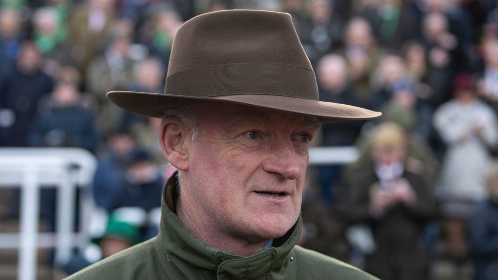 Willie Mullins: has strong claims in the Gowran feature
