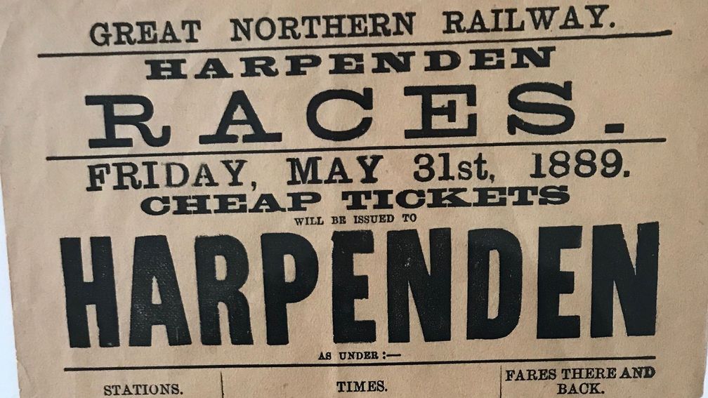 Harpenden races: sadly closed before David Ashforth came to town