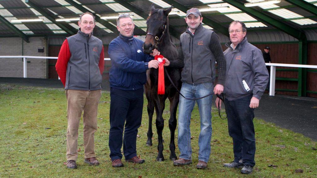 Frank Motherway (left) reports his mare Fairy Native is back in foal to Flemensfirth