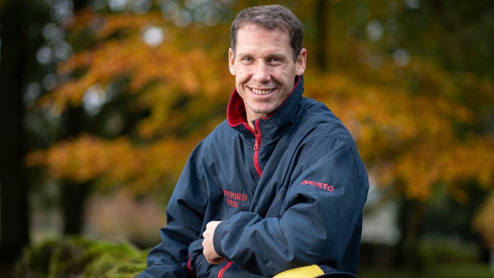 Richard Johnson  at Henry Dalyâs Downton Hall Stables inLudlow, Shropshire 27.10.20 Pic: Edward Whitaker