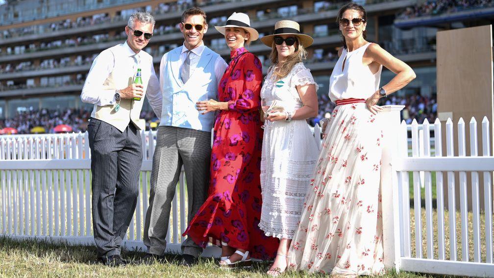 Royal Ascot's dress code was relaxed on Friday as the temperature went above 30C