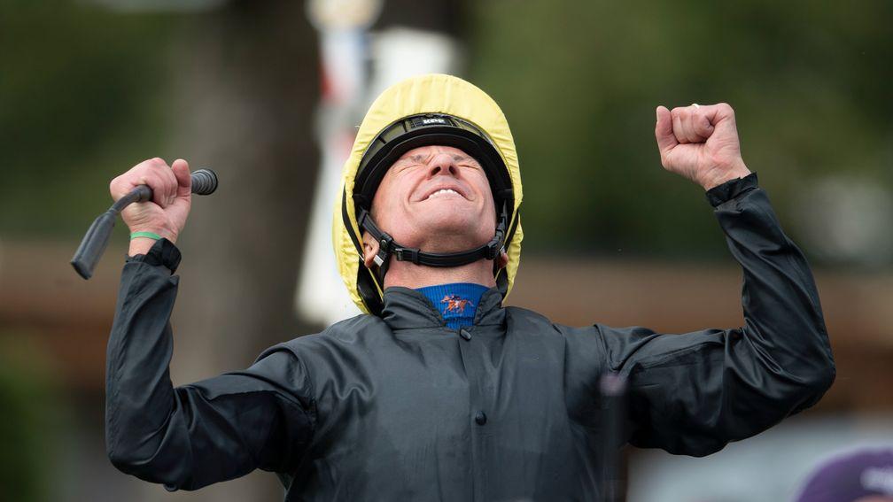 Frankie Dettori: full of praise for Stradivarius after his third Lonsdale Cup victory