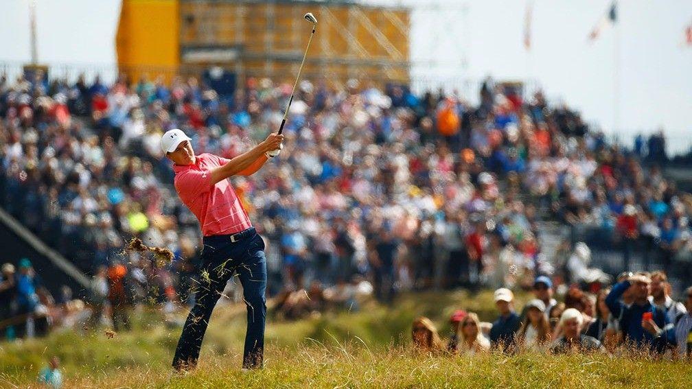 Jordan Spieth made birdies on the third, seventh and eighth on the front nine