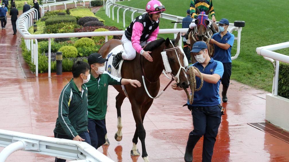 Zac Purton returns on Beauty Generation after success in the Chairman's Trophy at Sha Tin