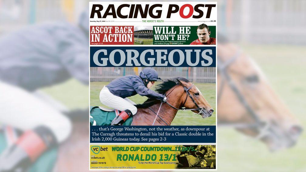 The Racing Post on the day of the Irish 2,000 Guineas speculates on George Washington's aptitude for heavy going