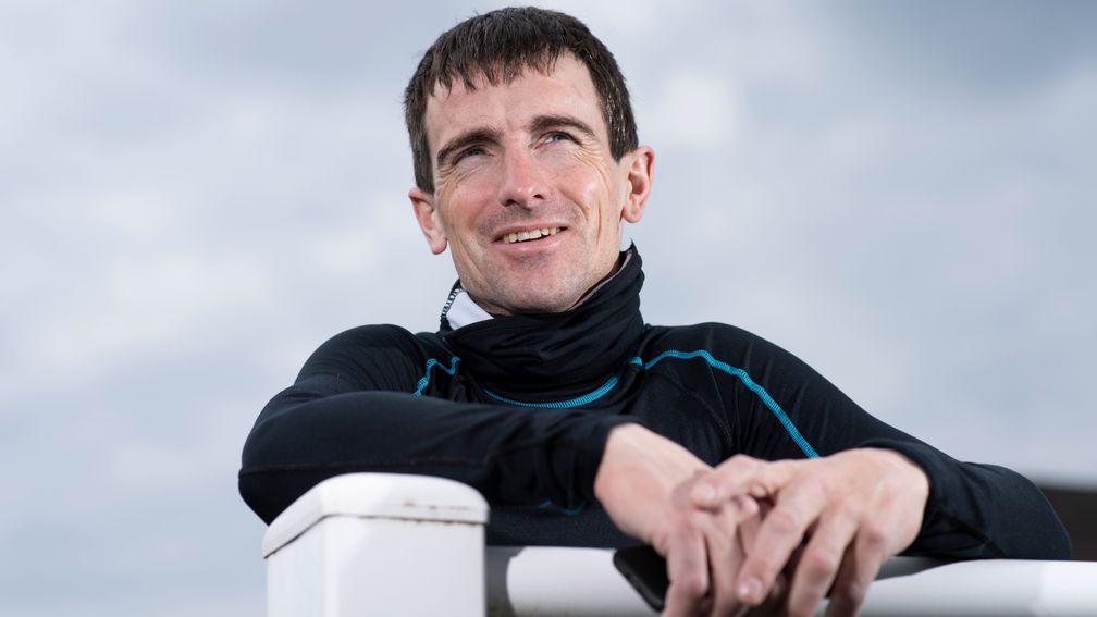 Brian Hughes: closing in on his personal-best season and being pushed by agent Richard Hale to reach 200 winners