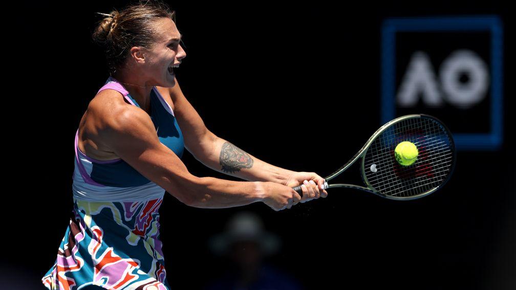 Aryna Sabalenka can secure her spot in the third round of the Australian Open