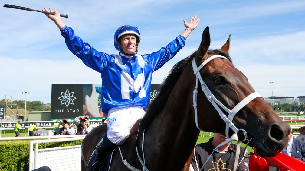The iconic Winx, whose dam Vegas Showgirl has given birth to a filly by Deep Impact