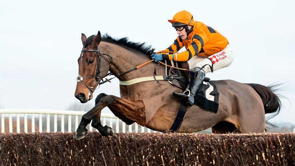 Tom Scudamore in partnership with his most impressive ally Thistlecrack