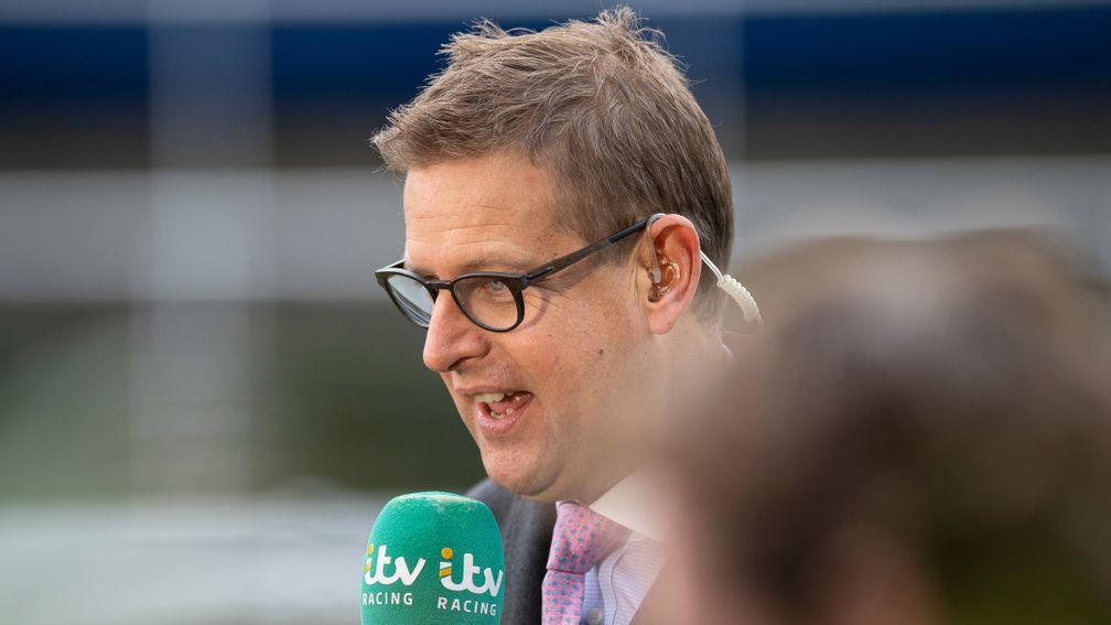 Ed Chamberlin: fronts ITV Racing's coverage
