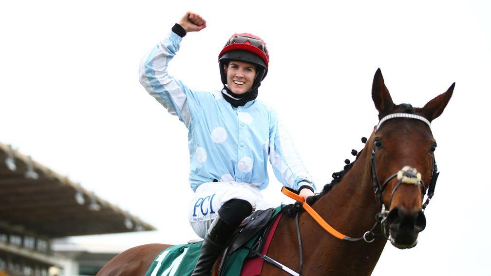 Rachael Blackmore: set to return from injury when riding at Galway on Saturday