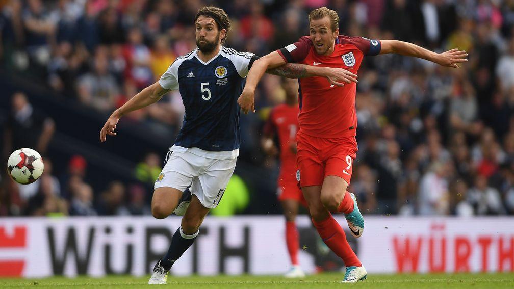 Charlie Mulgrew (left) is part of Scotland's jolly to South America