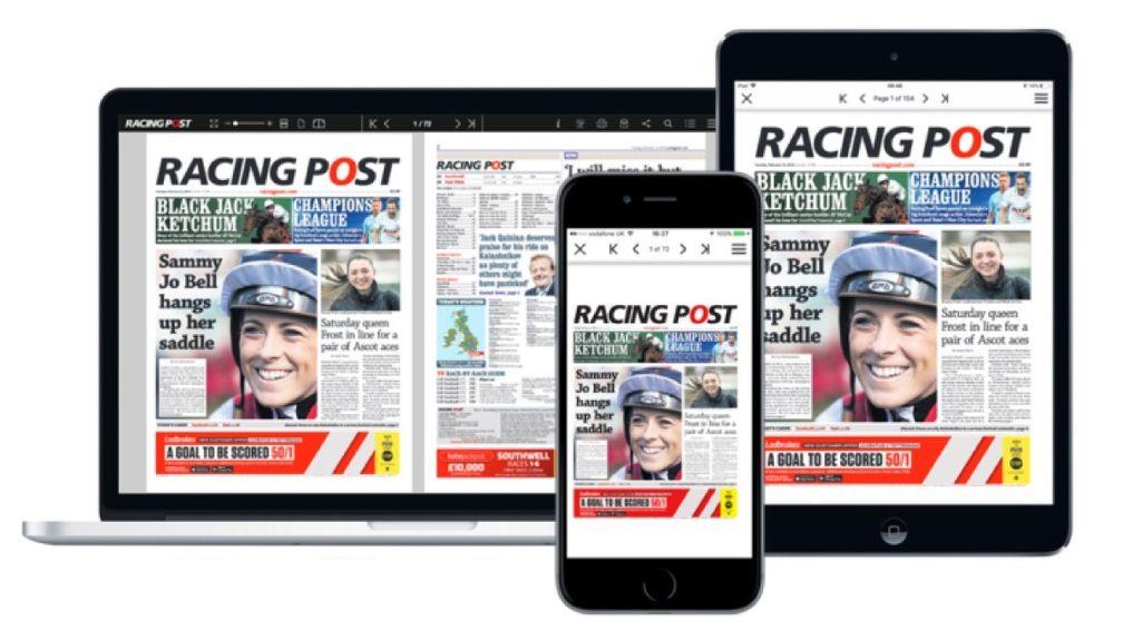 The new Racing Post digital newspaper: for any device