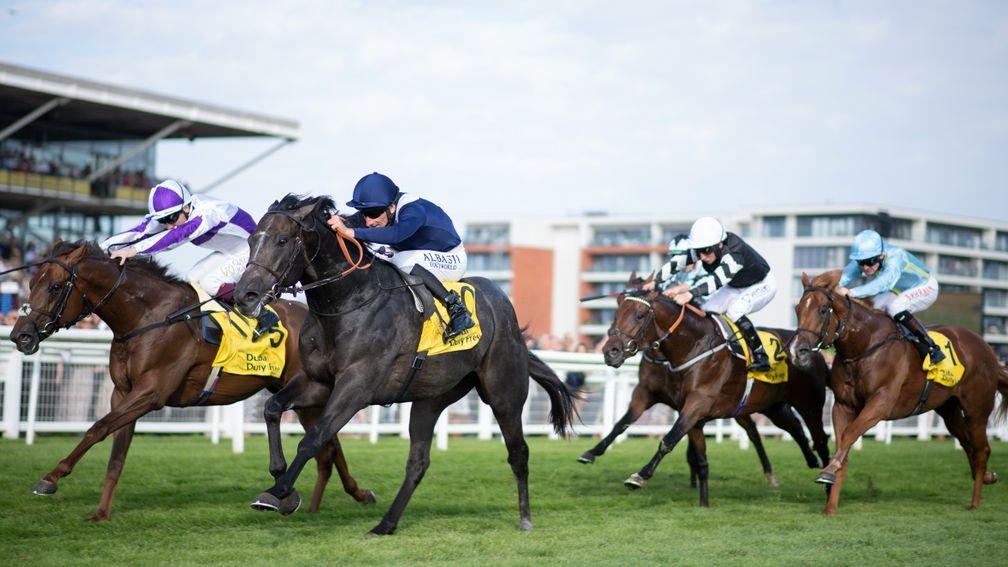 Wings Of War (near) runs down Hierarchy to win the Group 2 Mill Reef Stakes