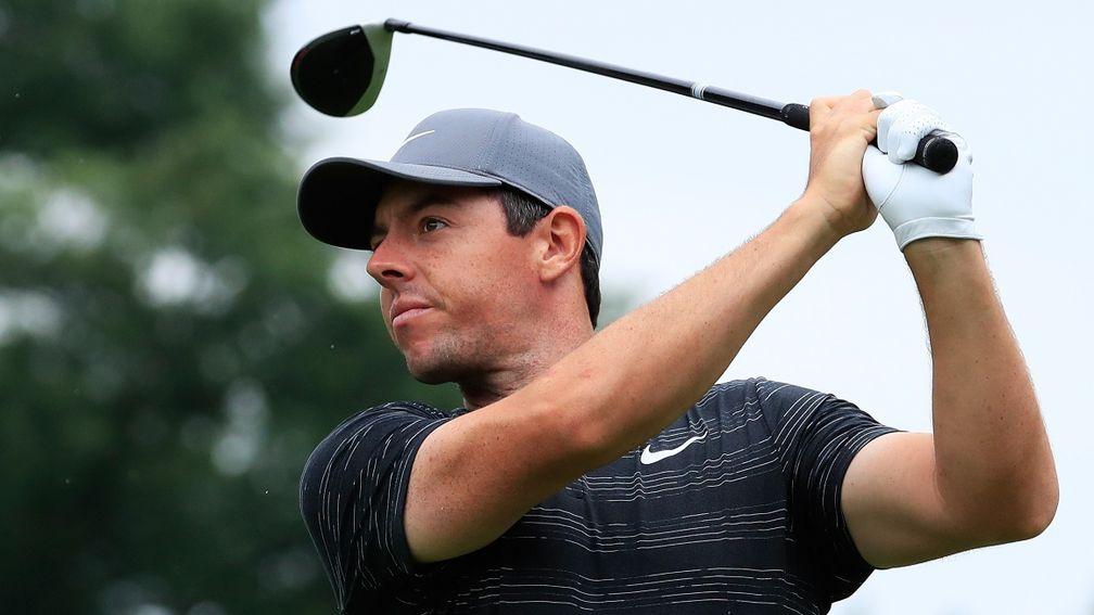 Rory McIlroy is one back in Pennsylvania