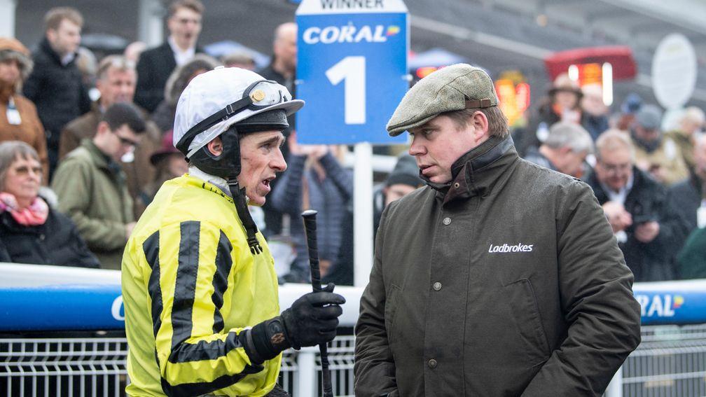 Skeltons' special: Dan Skelton (right) and brother Harry have a smart prospect in Cadzand