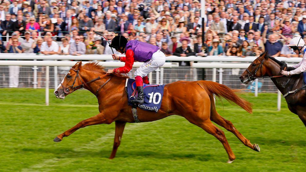 Recorder lands the 2015 Acomb Stakes at York