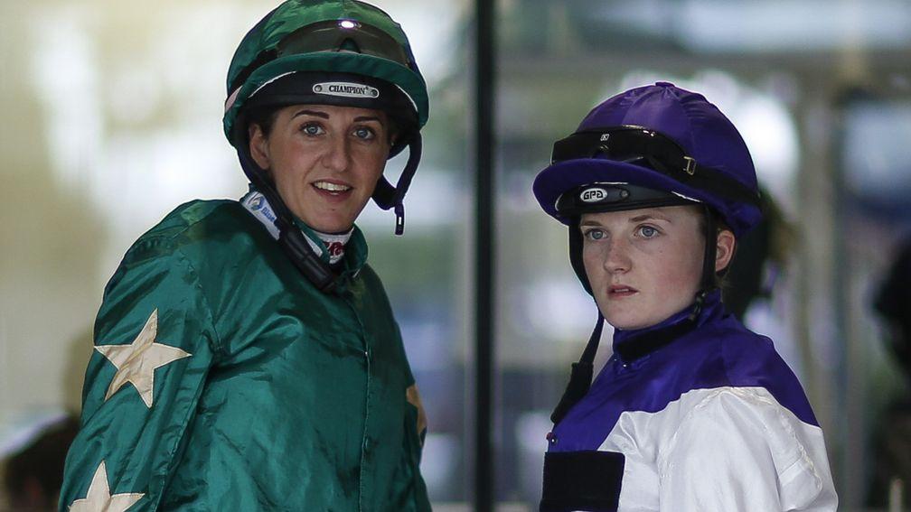 Josephine Gordon and Hollie Doyle have both managed 100 winners in a year