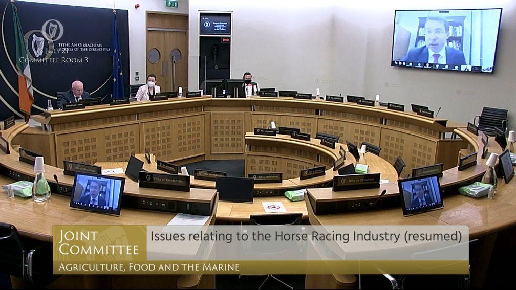 Oireachtas Agriculture Committee: met on the topic of Irish racing on Tuesday