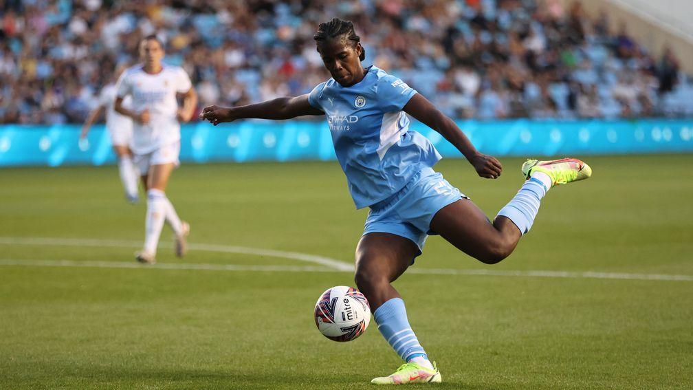 Khadija Shaw's Manchester City can contribute to a high-scoring game with Tottenham