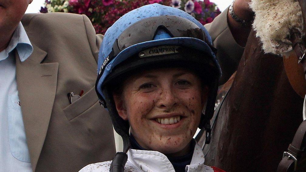 Sophie Doyle: enjoyed her first top-level success with Street Band in the Cotillion Stakes