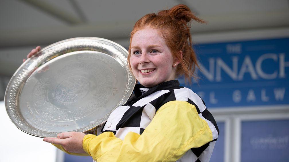 Jody Townend: enjoyed big-race success aboard Great White Shark at the Galway festival
