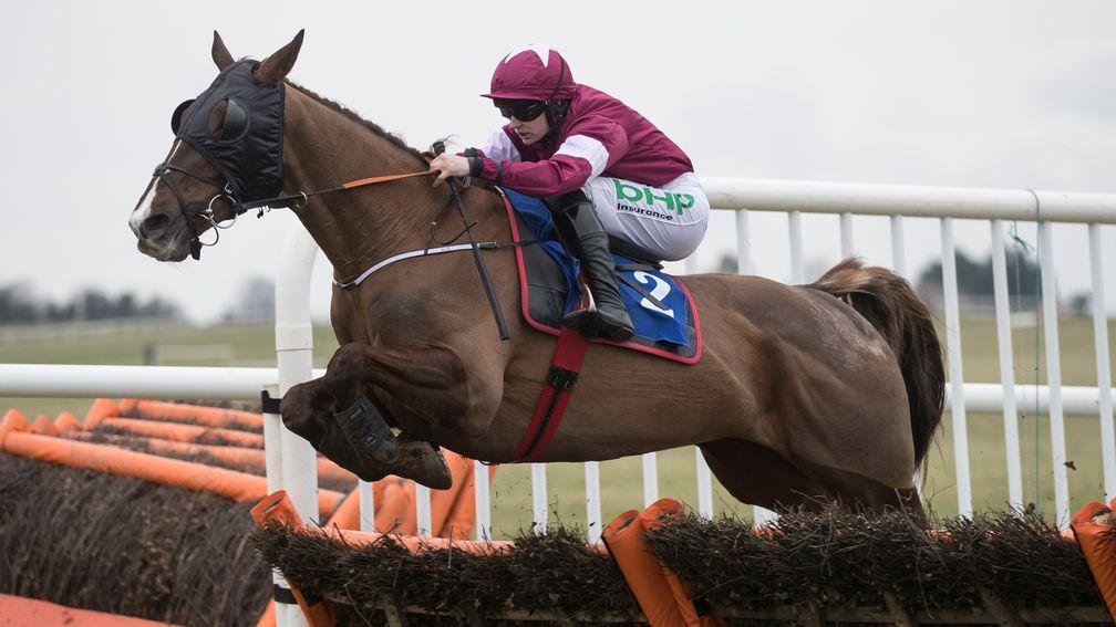 Blow By Blow and Rachael Blackmore winning the Grade 3 Michael Purcell Memorial Novice Hurdle at Thurles