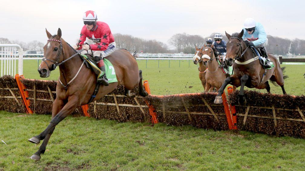 The New One completes a hat-trick of victories in the stanjames.com Champion Hurdle Trial