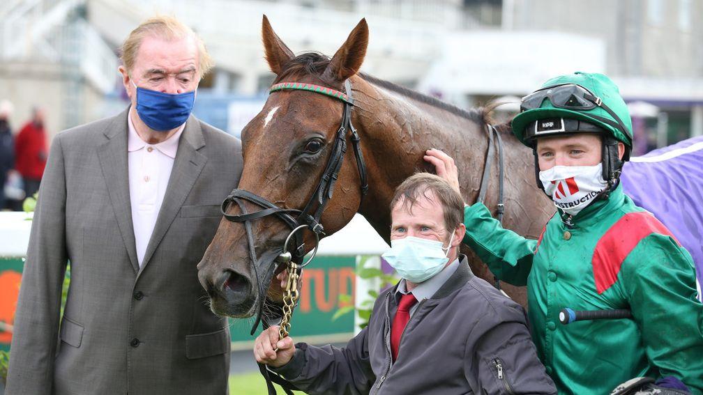 Dermot Weld on Tarnawa: 'She ran extremely well and I was delighted with her.'