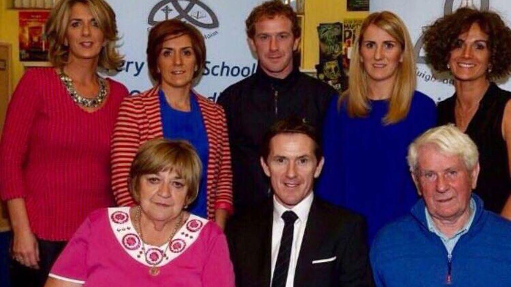 Claire McCoy, alongside her son AP and surrounded by her husband Peadar and family members, died on Tuesday evening
