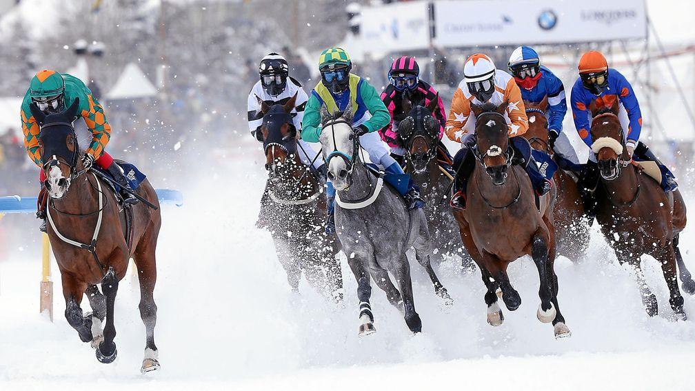 The Paul Webber-trained New Agenda made all to win at St Moritz