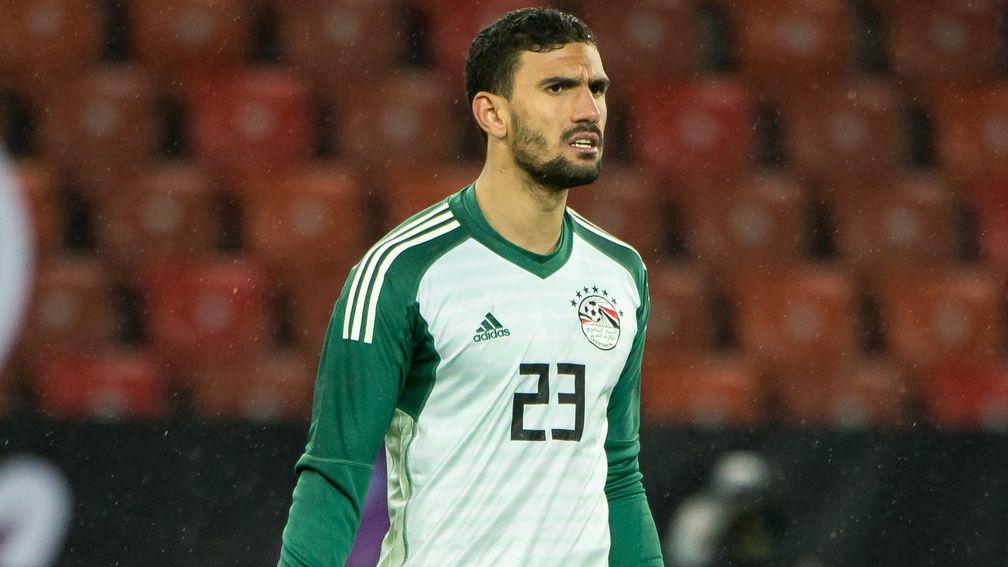 Egypt shotstopper Mohamed El-Shenawy is chasing a third consecutive clean sheet