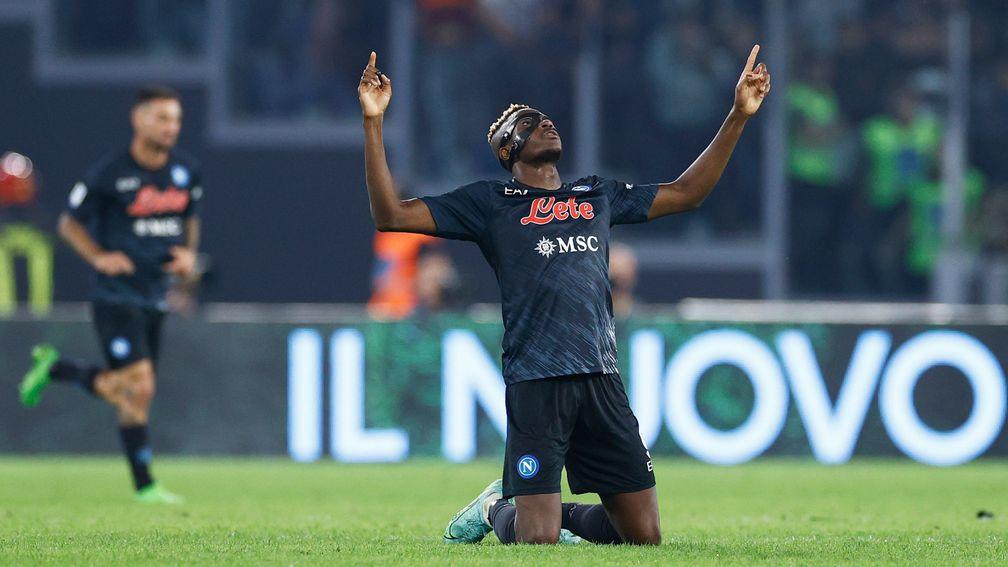 Victor Osimhen's Napoli can run out comfortable winners against whipping boys Rangers