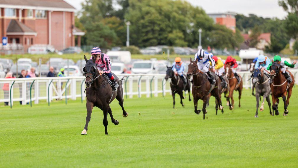 Chichester: an impressive winner of the feature race
