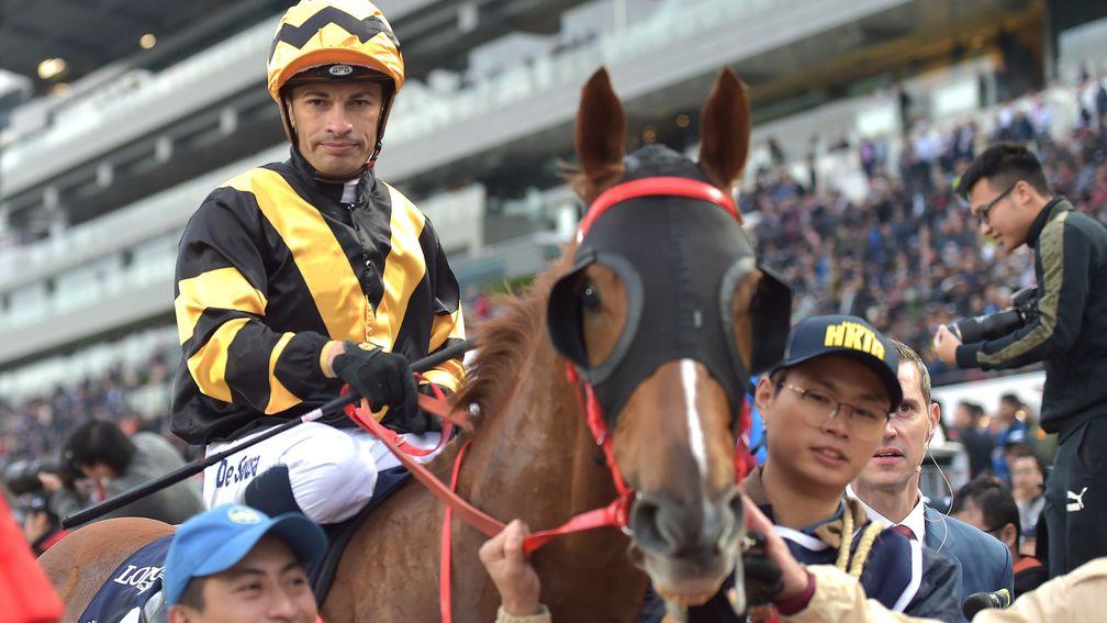 The highlight of Silvestre de Sousa's impressive spell in Hong Kong last winter came with victory in the Longines Hong Kong Cup on Glorious Forever