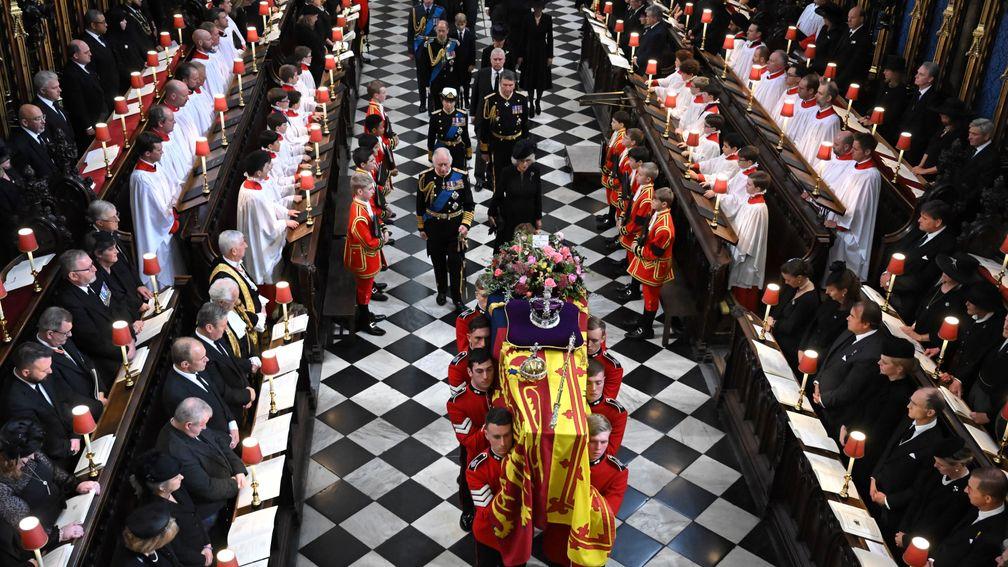 Presidents and emperors joined the royal family in commemorating the life of the Queen in Westminster Abbey