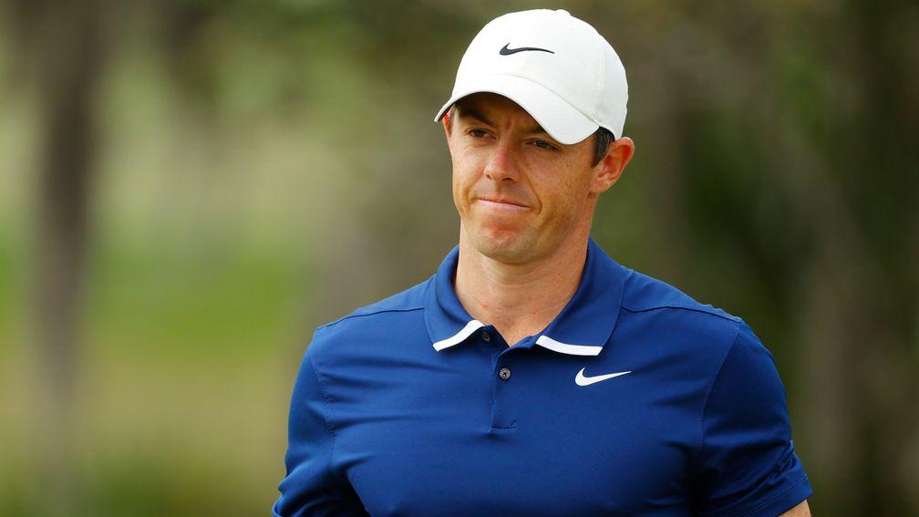 Last year's winner Rory McIlroy missed the cut on his first three visits to TPC Sawgrass