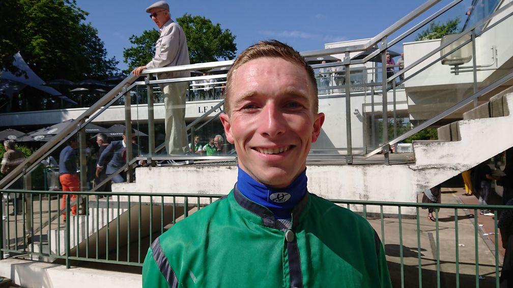 Benjamin Gelhay struck for racing's smaller players when guiding Wildriver to victory in the Grade 1 Prix Alain du Breil