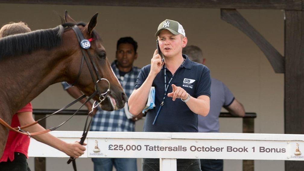 George Boughey was busy at Tattersalls last week